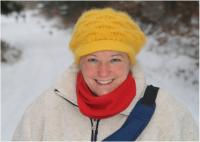 Beate im Schnee