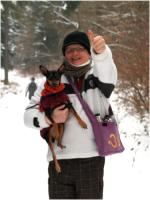 Markus im Schnee